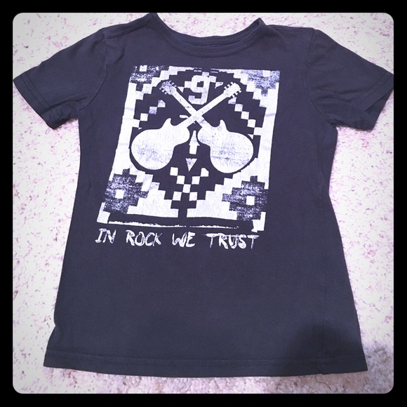 Boys "In Rock We Trust!" T-Shirt
