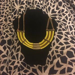 Necklace with stud earrings