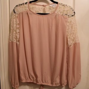 Peach Blouse