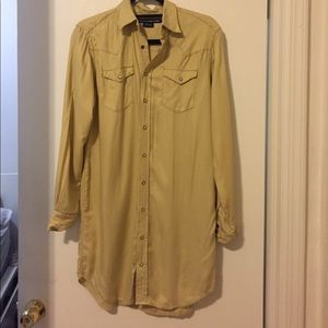 Tan Ralph Lauren Sport shirt dress!
