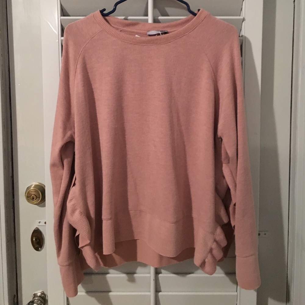 SOLD ❌ Zara pink sweater - Picture 1 of 3