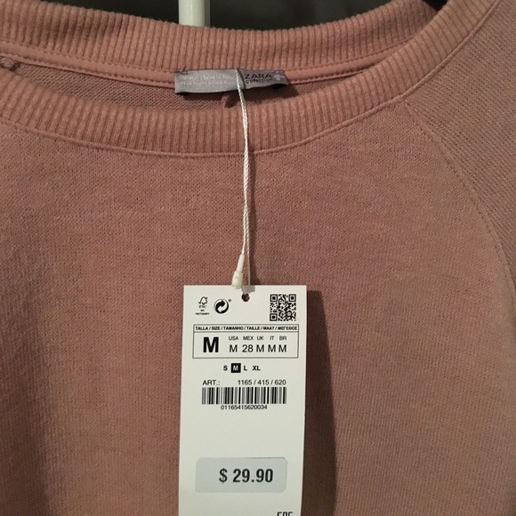 SOLD ❌ Zara pink sweater - Picture 2 of 3