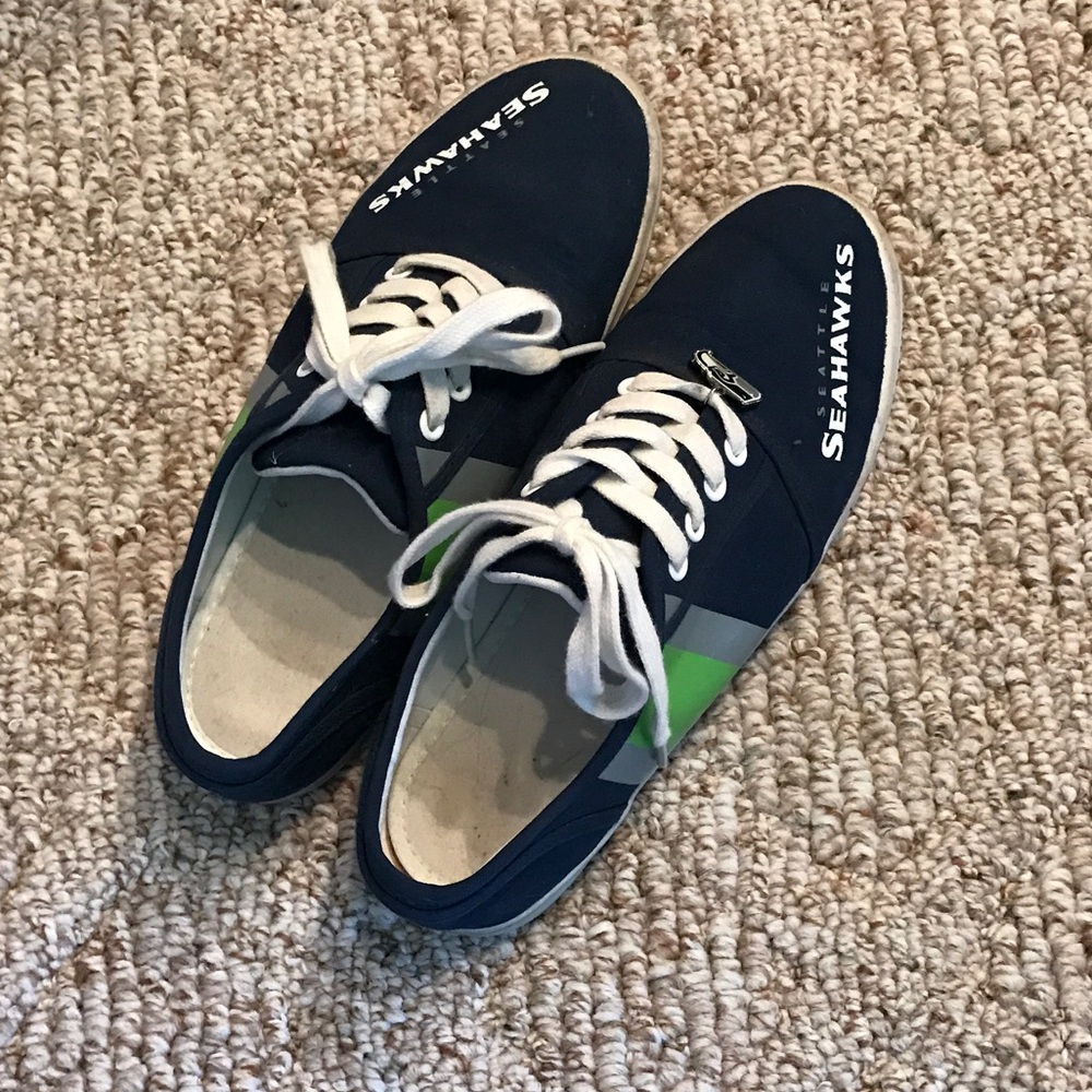Seahawk shoes!