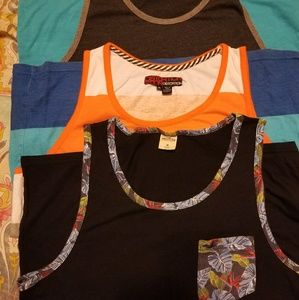 Men's Medium Tanks ( bundle of 3 )