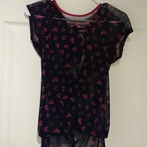 Heart blouse