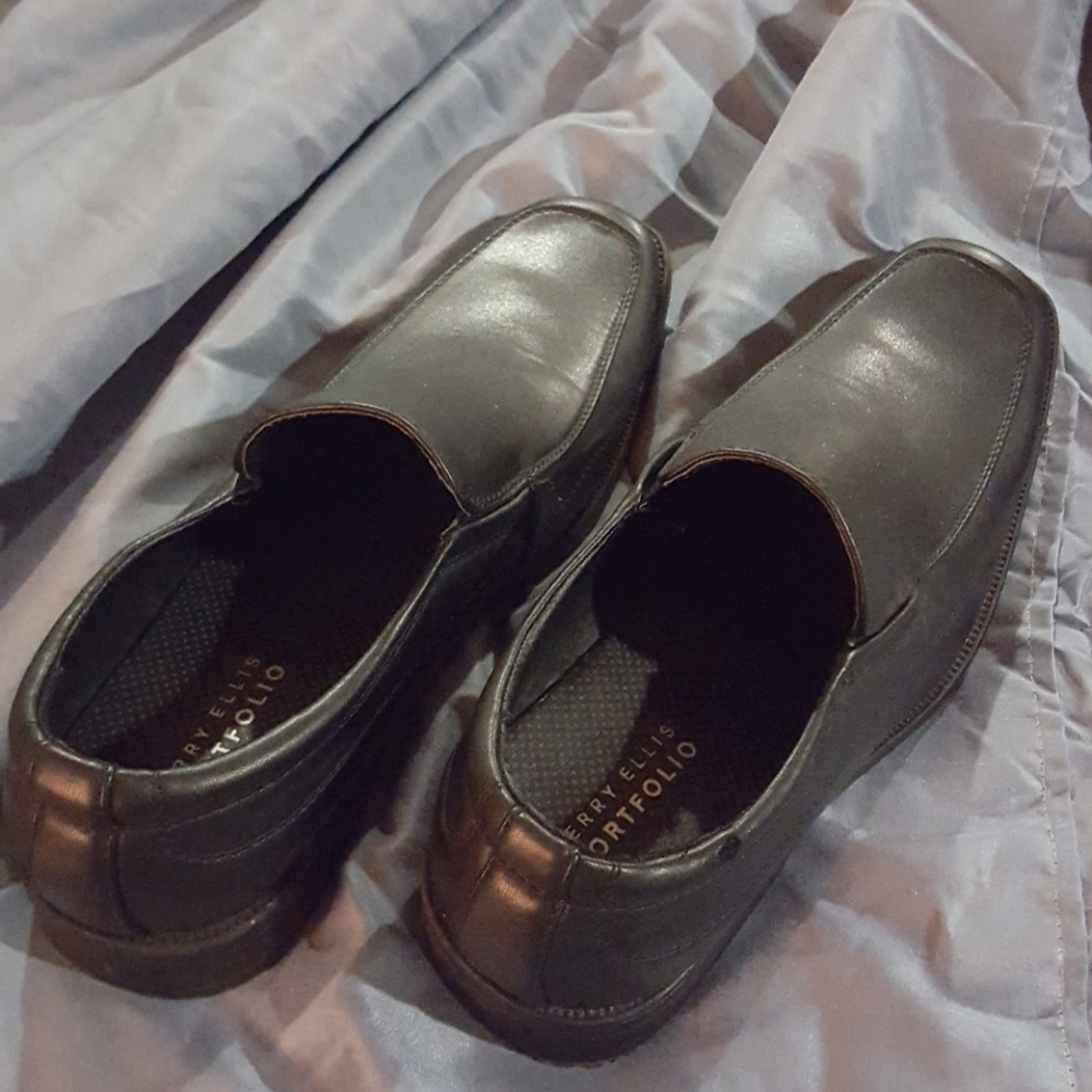 Mens black dress shoe