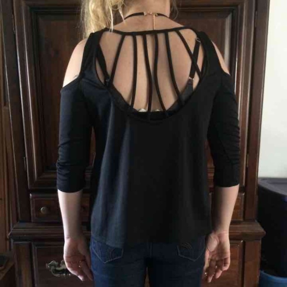 off the shoulder shirt