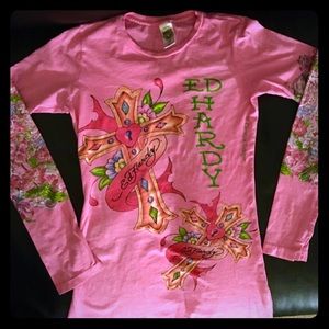 Ed Hardy long sleeve tee shirt
