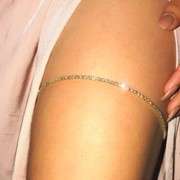 Boutique Jewelry - Rhinestone Thigh Chain