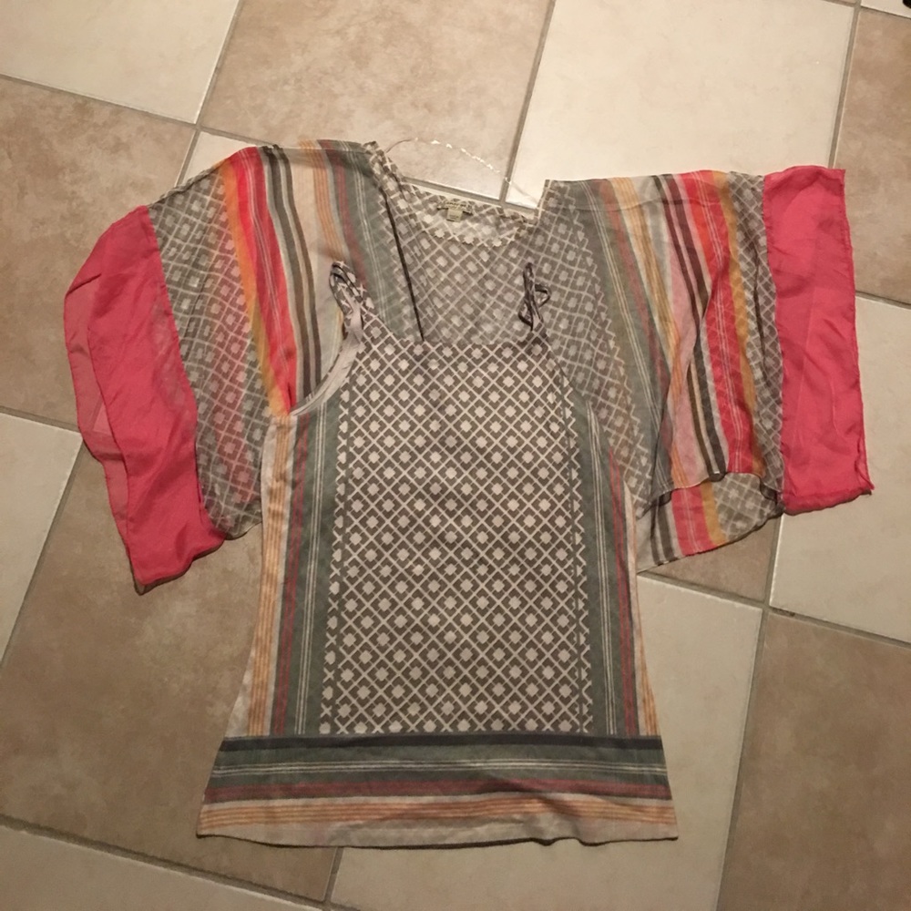 Two piece blouse