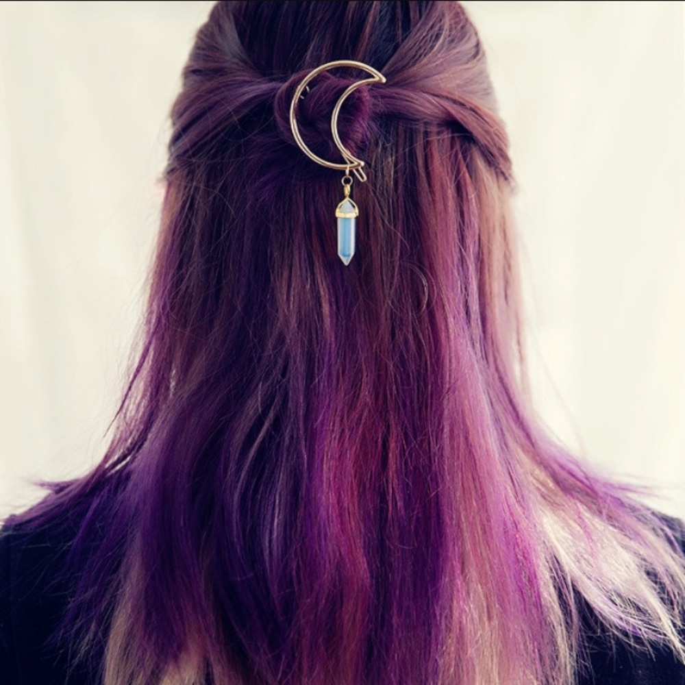 🌙Boho Moon Hair Clip Barrette