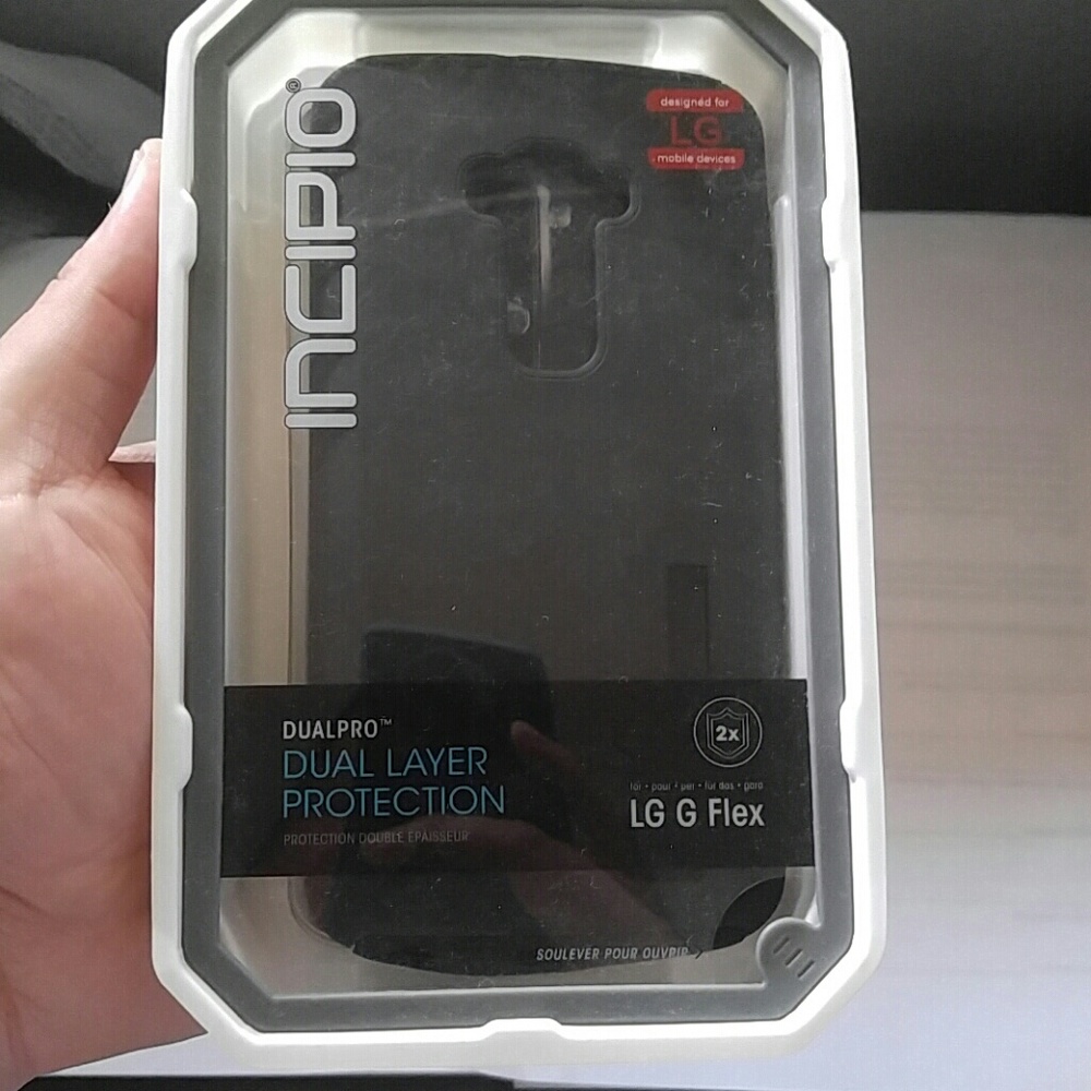 case incipio dualpro for LG G FLEX color black new