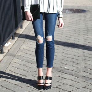FRAME Le Skinny de Jeanne jeans