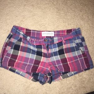 Aeropostale Plaid Shorts Size 5/6, Great condition