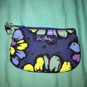 Vera Bradley Zip ID Case in Indigo Pop