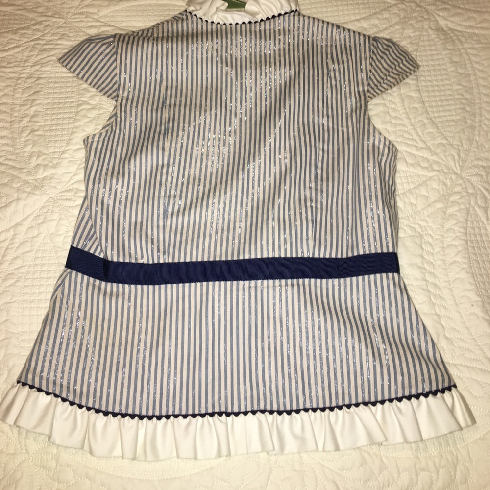 Seersucker Boutique Tie Waist Vest - Picture 3 of 4