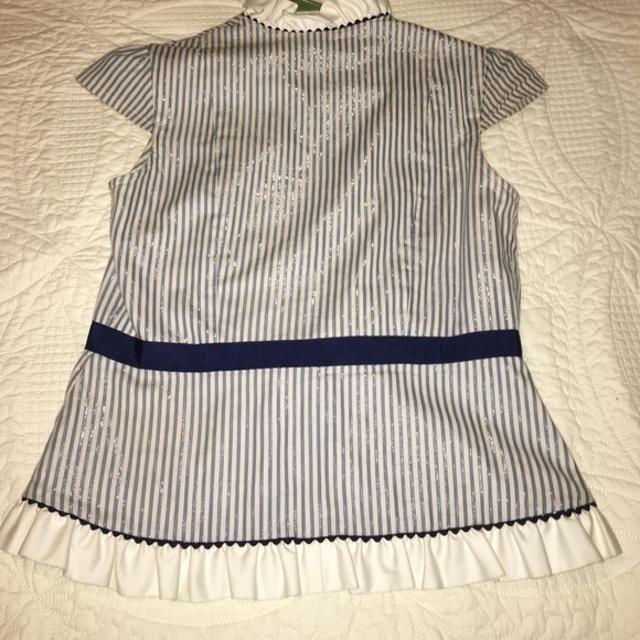 Seersucker Boutique Tie Waist Vest - Picture 3 of 4