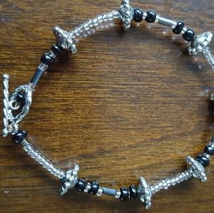 Hand crafted beaded bracelet