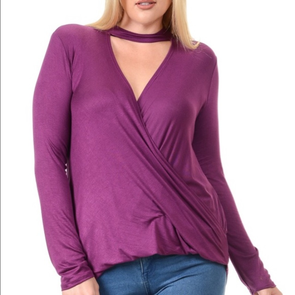 Bellino v-neck top
