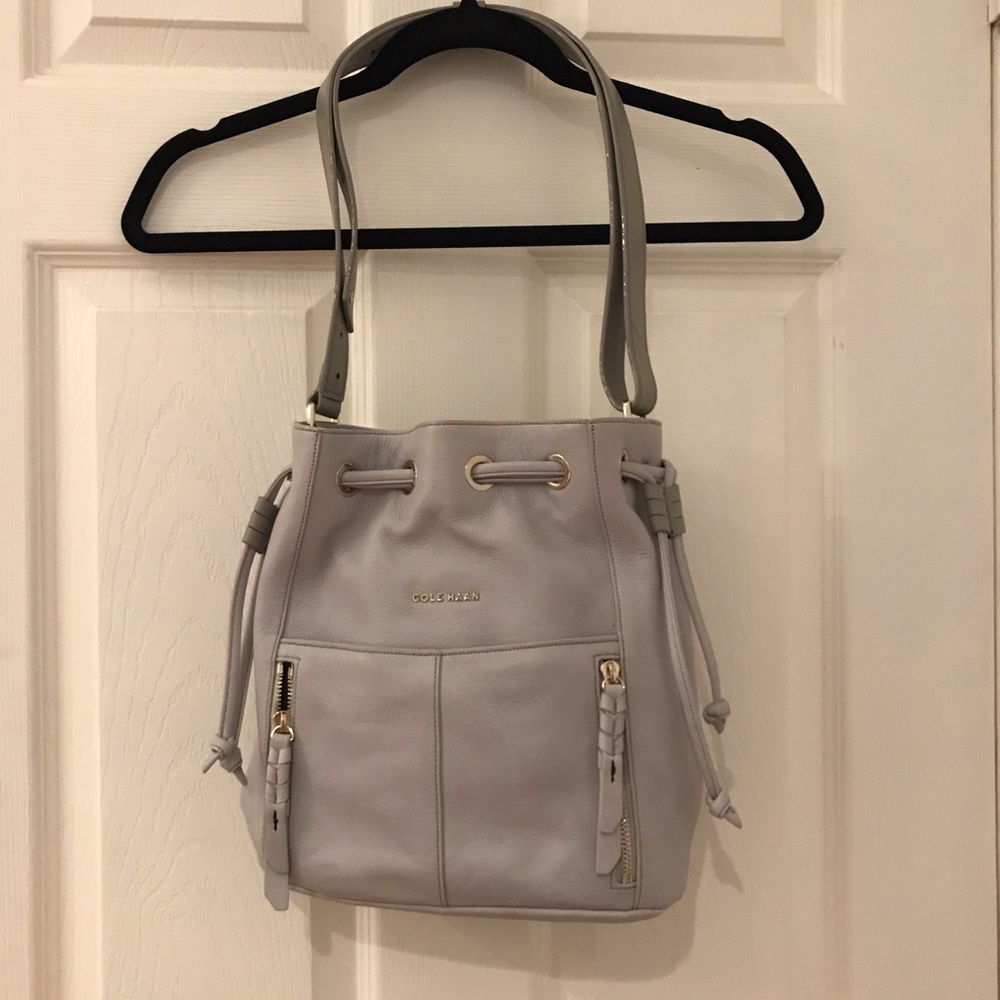 Cole Haan Light Gray Shoulder Bag