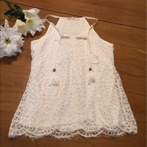 ✨Anthropologie Crochet Tank By L'affaire✨
