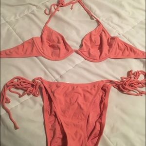 Victoria Secret triangle top and bottom