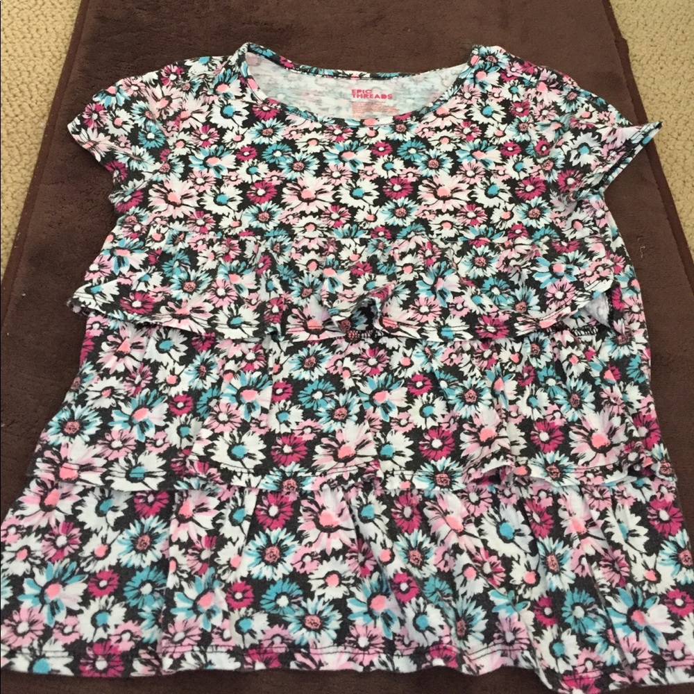 Colorful Flower Shirt