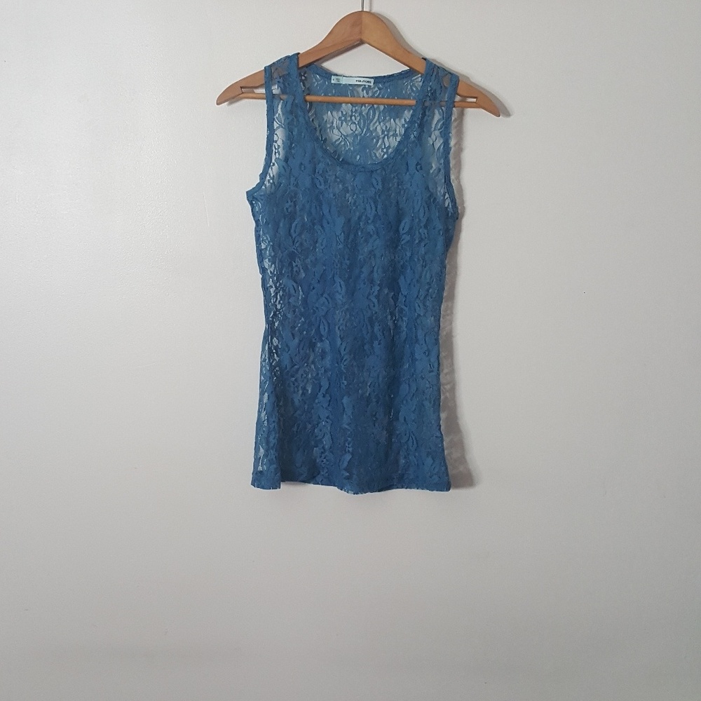 |nwot|・maurices lace tank top・