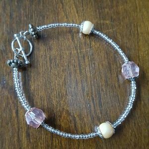 Hand crafted beaded bracelet