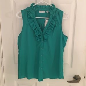 Green NY & Company blouse.
