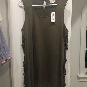 Pacsun Fringed Dress