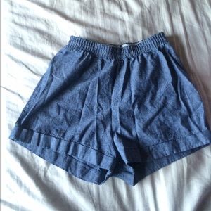 ‼️NOT IN STORES‼️ American Apparel blue shorts