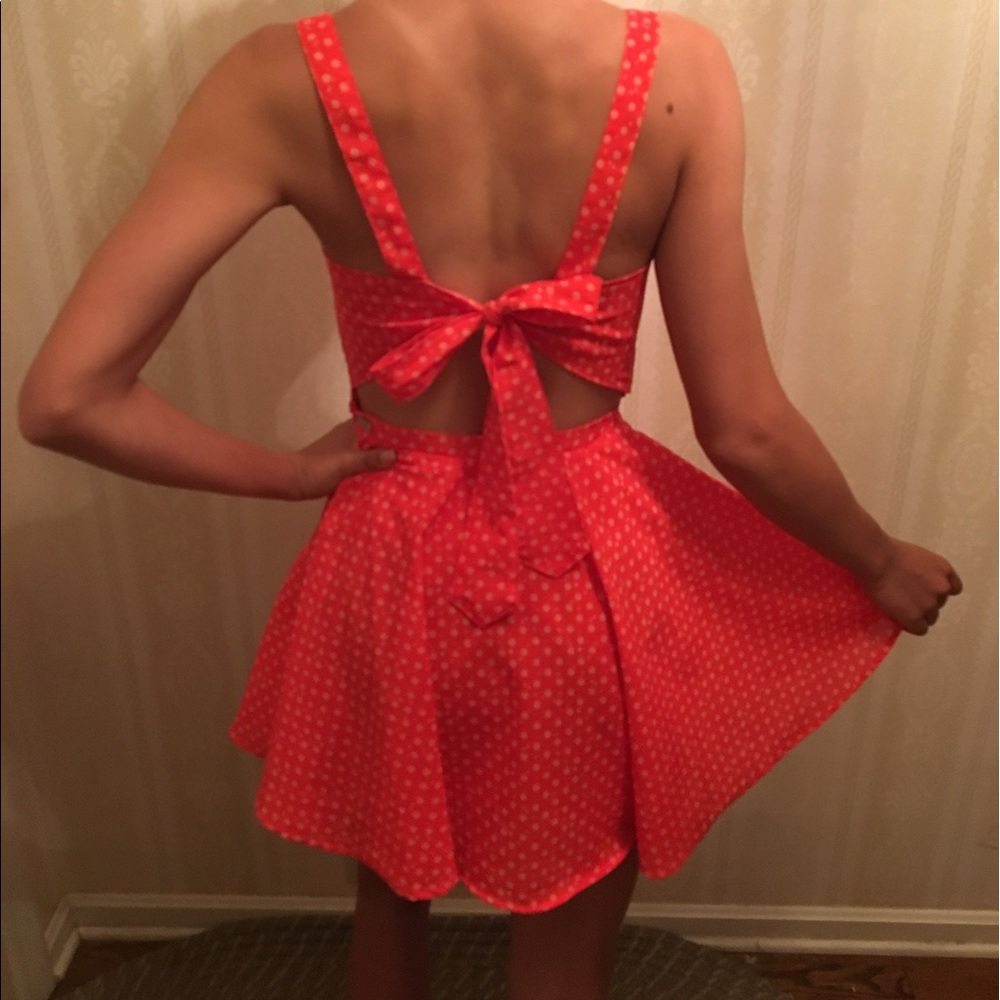 Lulu's Orange Dress