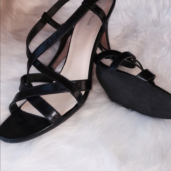 Cole Haan Shoes - COLE HAAN Leather black heels sz 10 B