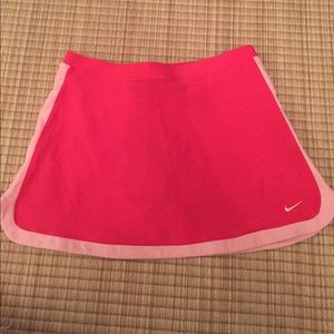 Pink Nike tennis skort