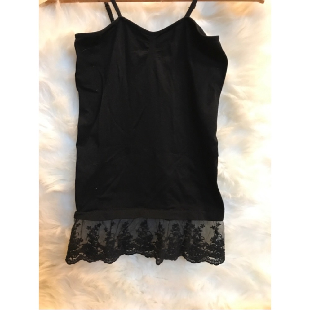 Lace Trim Layering Tank