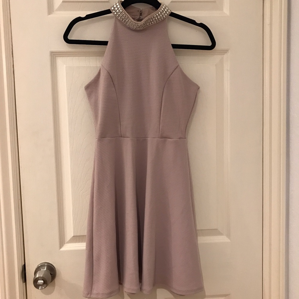 Charlotte Russe Dusty Mauve Cocktail Dress