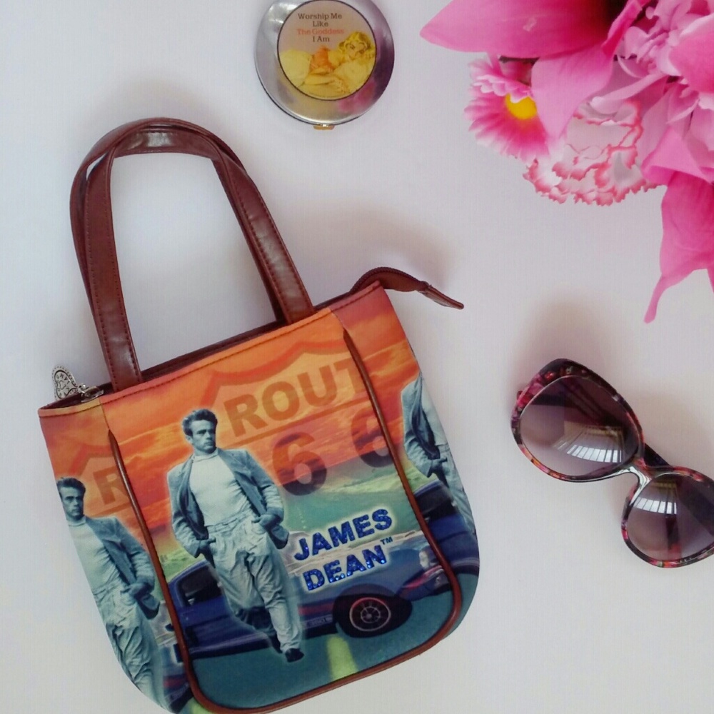 James Dean Small Purse with Strap