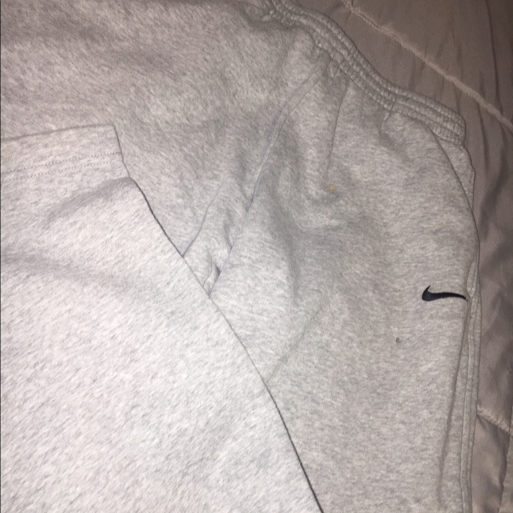grey nike sweats