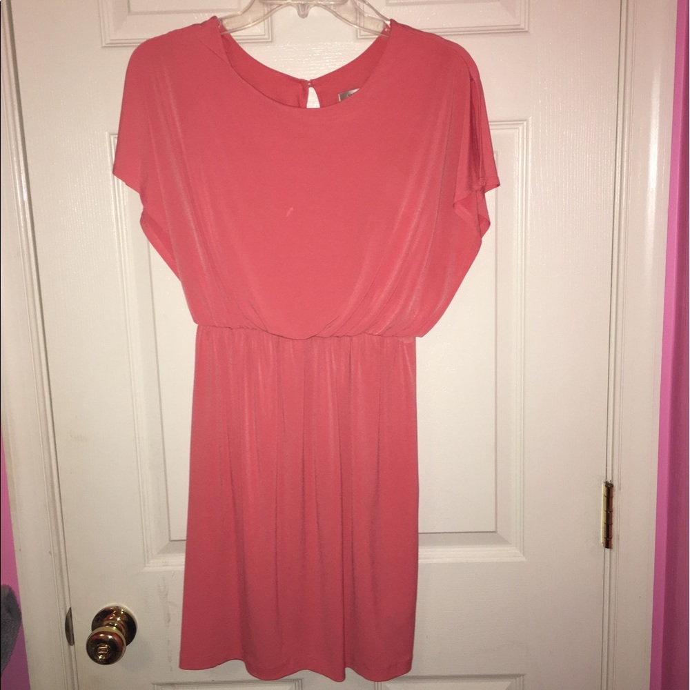 Pink Flowy Dress