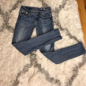 Size 27 Miss Me skinny Jeans