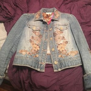 Flashy Jean jacket!!