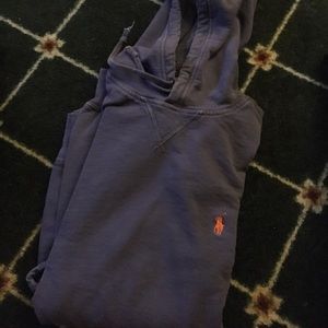 Mens polo sweat shirt