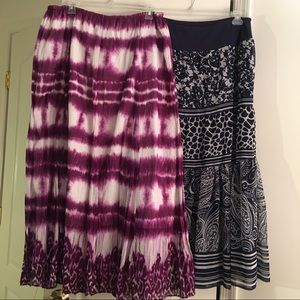 SOLD Bundle deal 2 beautiful skirts