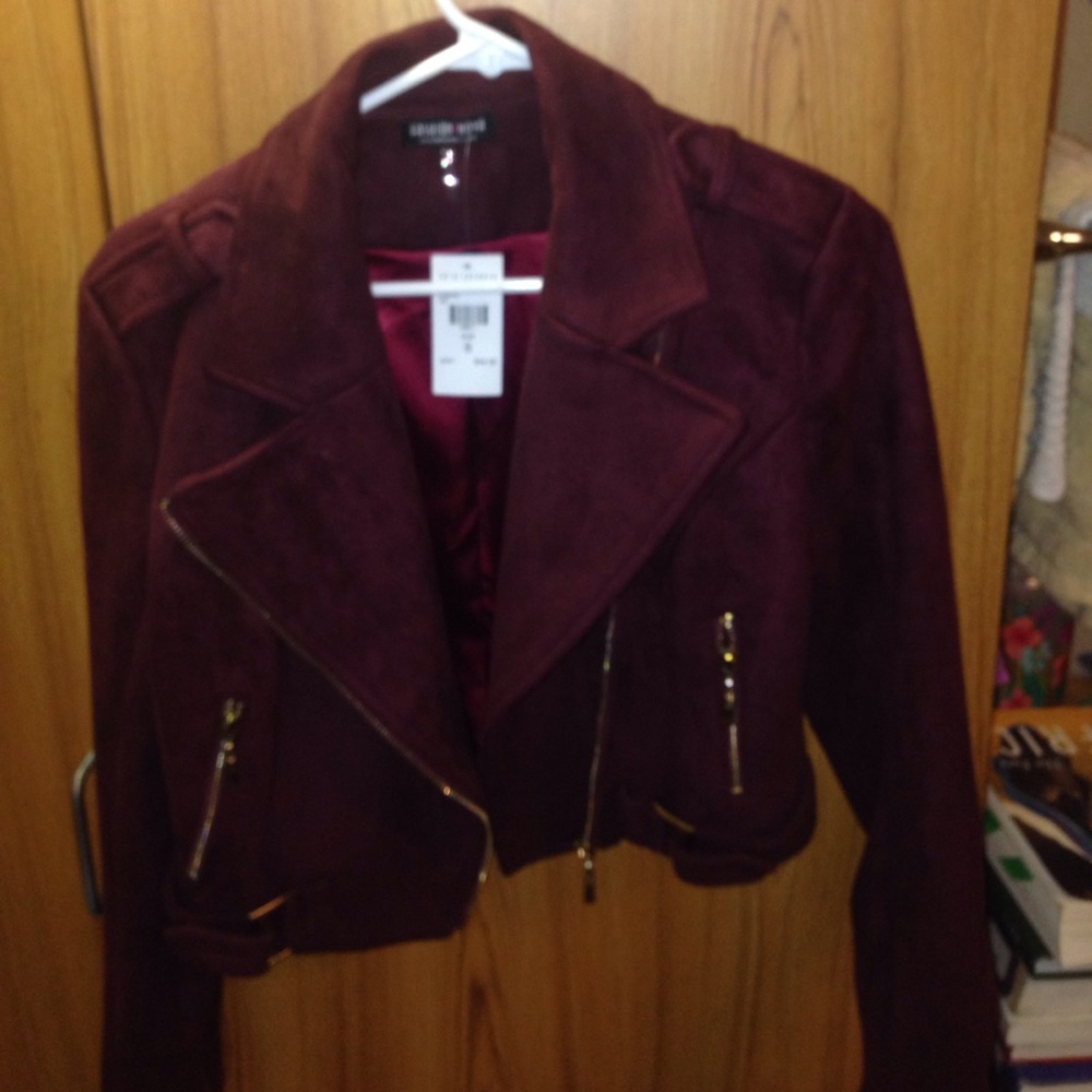 Fashion Nova Crop Moto jacket
