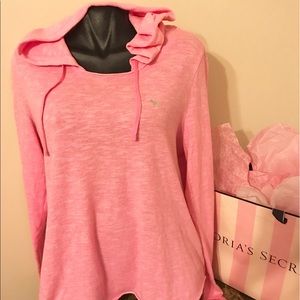 Pink hoodie