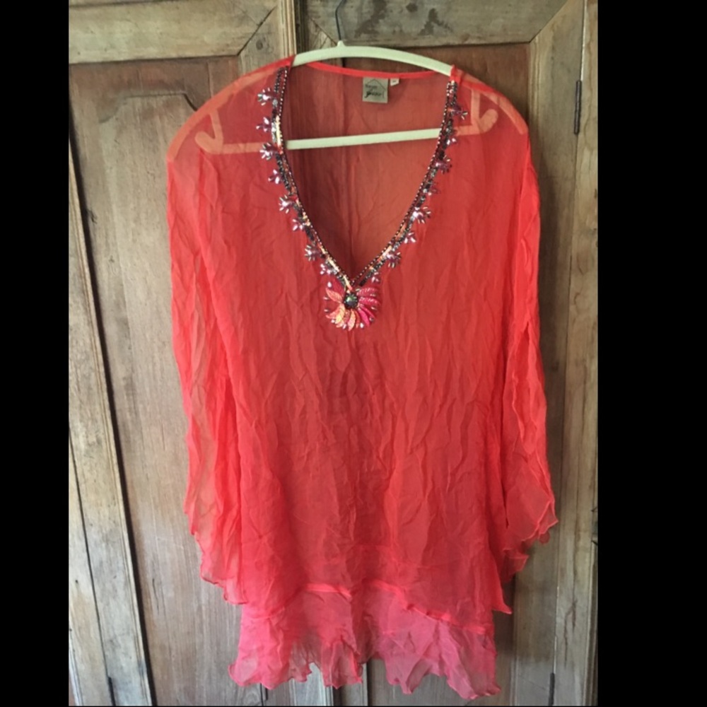 Sheer Pink Cover-Up