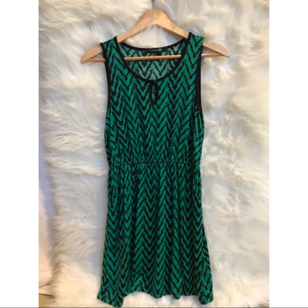 Unique Green Dress