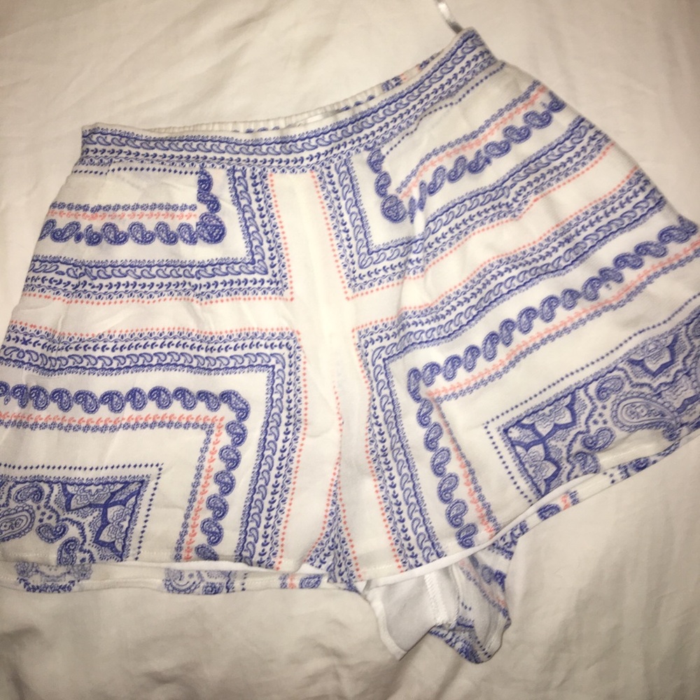 printed lovers + friends shorts xs - worn once