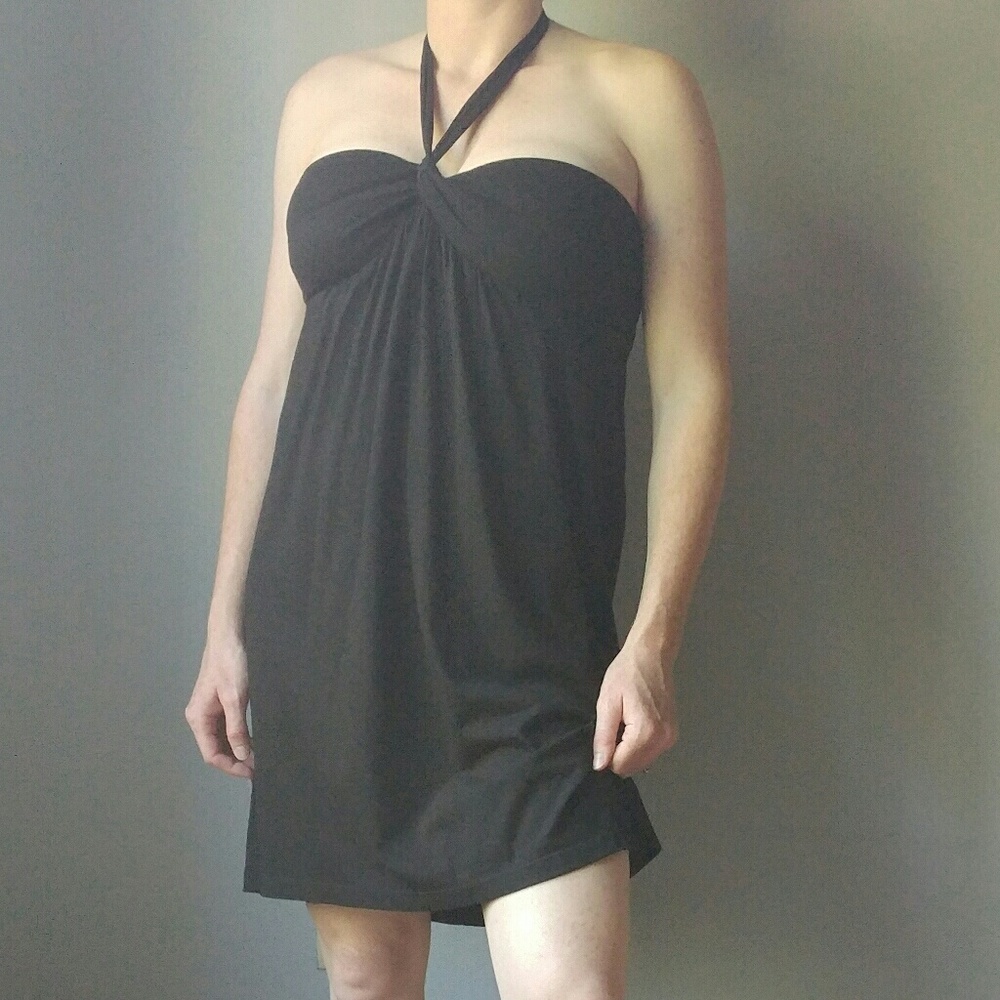 Ann Taylor LOFT halter dress.